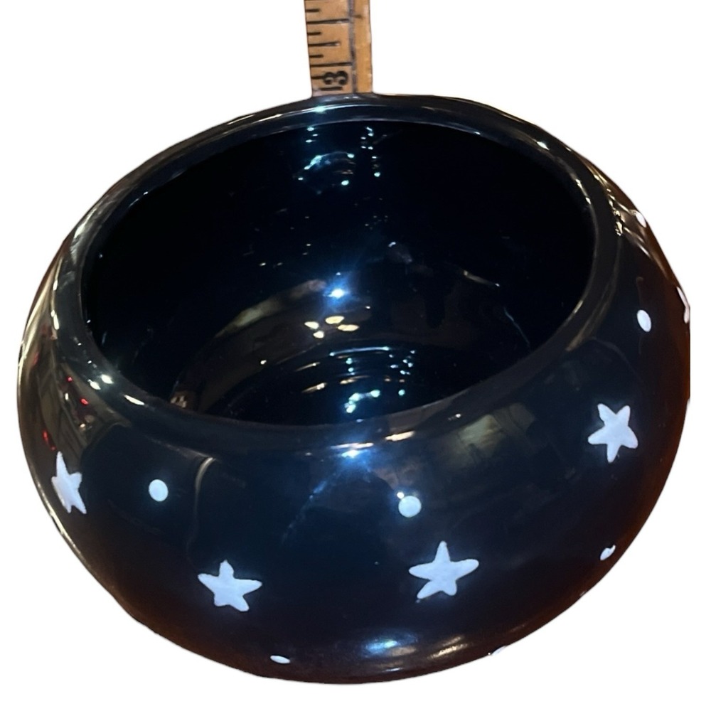 NEW Johanna Parker Luna Moon Man Small Bowl Black Valentine's Day NEW RELEASE - Picture 7 of 8